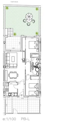 2 sypialnia Apartament na sprzedaż w Lomas de Cabo Roig - Los Dolses, Orihuela z basenem - 240 500 € (Ref: 9839478)