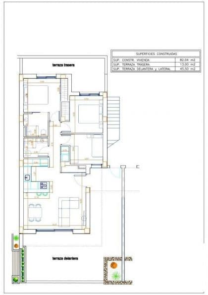 3 soveværelse Bungalow til salg i Los Balcones med swimmingpool - € 340.000 (Ref: 9855623)