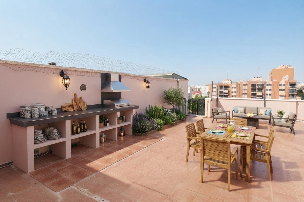 3 soveværelse Penthouse til salg i Alicante by med swimmingpool garage - € 360.000 (Ref: 9945891)