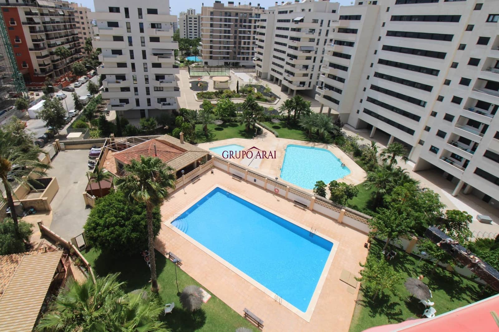 1 quarto Apartamento para arrendar em Alicante cidade com piscina - 1 200 € (Ref: 9979000)