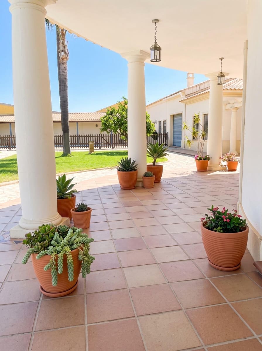 6 sypialnia Willa na sprzedaż w Villanueva de los Castillejos z basenem garażem - 669 000 € (Ref: 10159835)