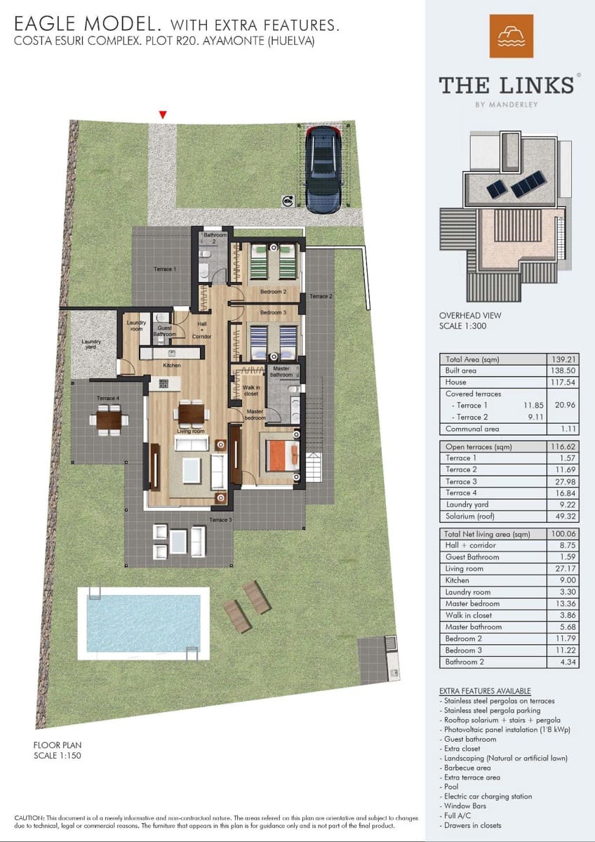 3 soveværelse Villa til salg i Ayamonte med swimmingpool garage - € 385.000 (Ref: 8849562)