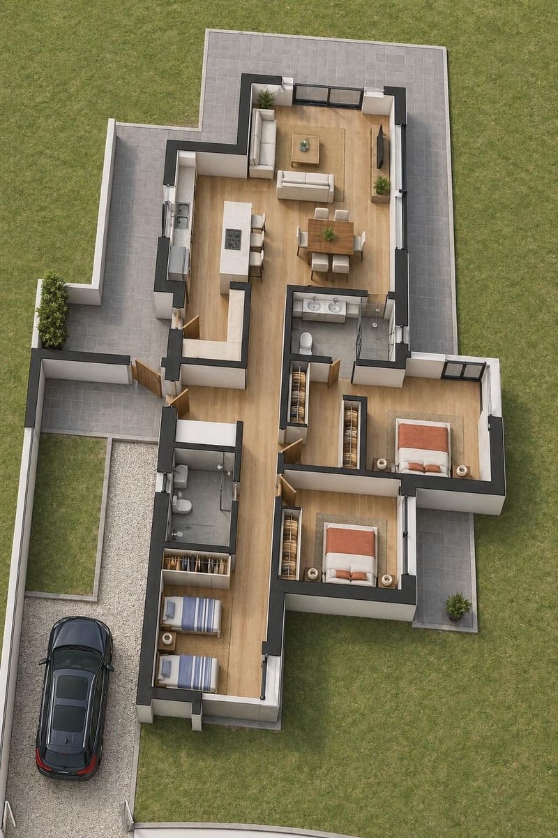 3 bedroom Villa for sale in Ayamonte with pool - € 396,000 (Ref: 8849563)