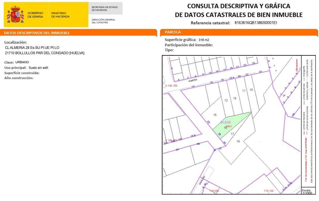 Tontti myytävänä paikassa Bollullos Par del Condado - 44 000 € (Ref: 9884936)