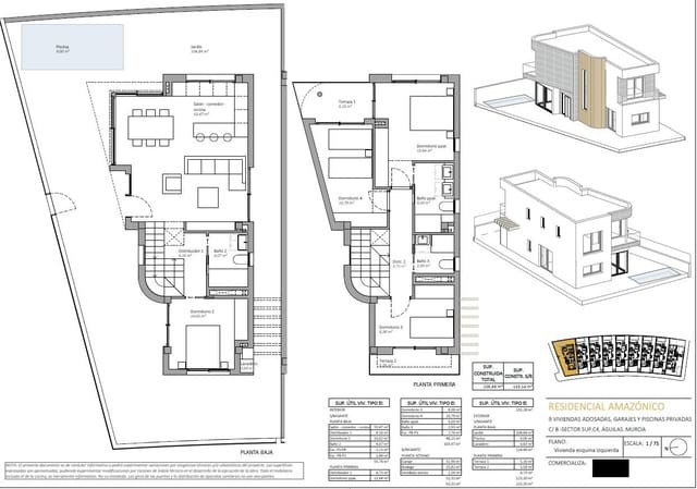 4 soveværelse Villa til salg i Aguilas med swimmingpool garage - € 400.000 (Ref: 9599571)