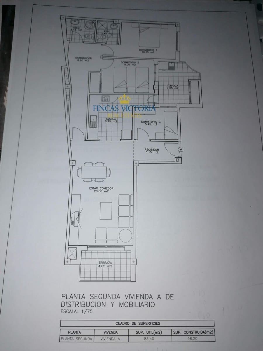 3 chambre Appartement à vendre à Aguilas - 196 000 € (Ref: 9791072)