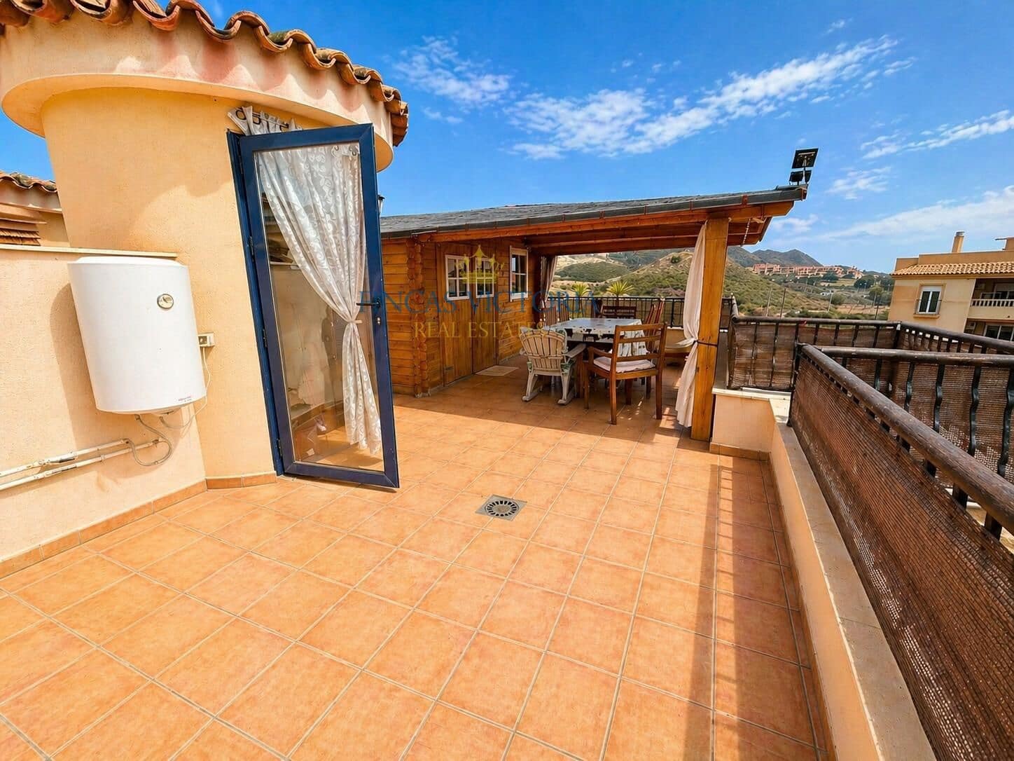 2 sypialnia Penthouse na sprzedaż w Aguilas z basenem garażem - 190 000 € (Ref: 9807978)