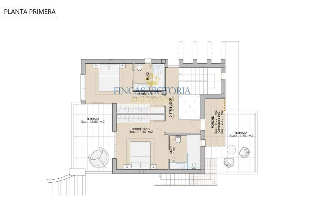3 Zimmer Villa zu verkaufen in San Juan de los Terreros mit Pool Garage - 505.900 € (Ref: 9818250)