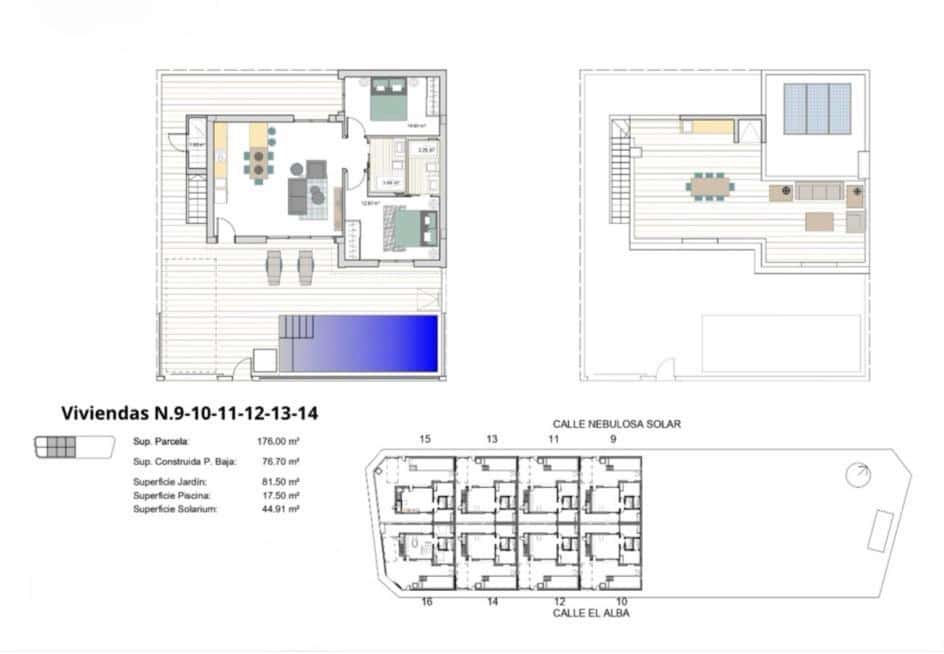 2 makuuhuone Huvila myytävänä paikassa Roldan mukana uima-altaan - 311 900 € (Ref: 9860118)