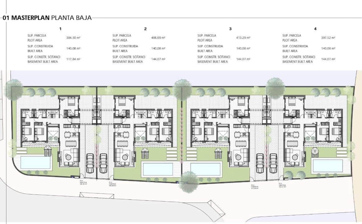 Chalet de 3 habitaciones en Torre-Pacheco en venta con piscina - 829.000 € (Ref: 9934224)