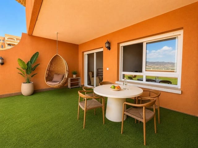 2 soveværelse Lejlighed til salg i El Hornillo, Aguilas med swimmingpool garage - € 240.000 (Ref: 9936421)