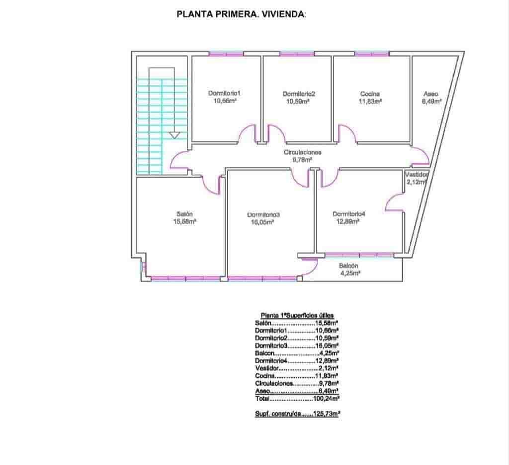 4 slaapkamer Huis te koop in Puerto Lumbreras met garage - € 174.900 (Ref: 9306704)