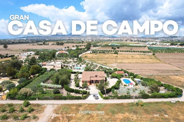 5 soveværelse Finca/Landehus til salg i Puerto Lumbreras med swimmingpool - € 329.900 (Ref: 9306707)