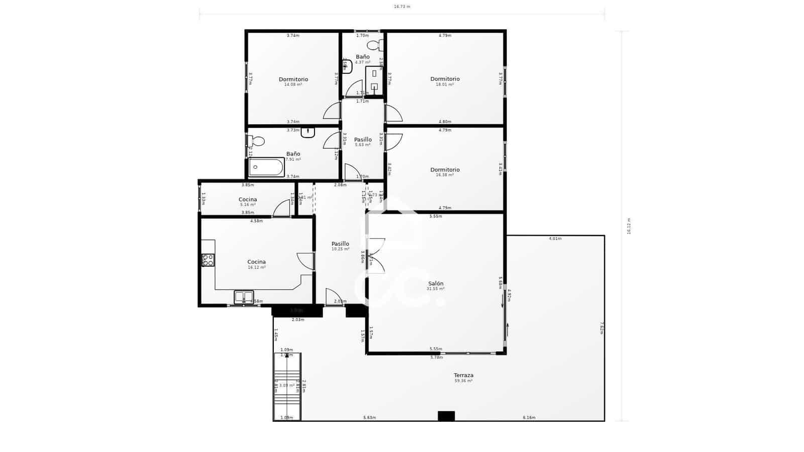 3 bedroom Villa for sale in Calabardina with garage - € 354,900 (Ref: 9306708)