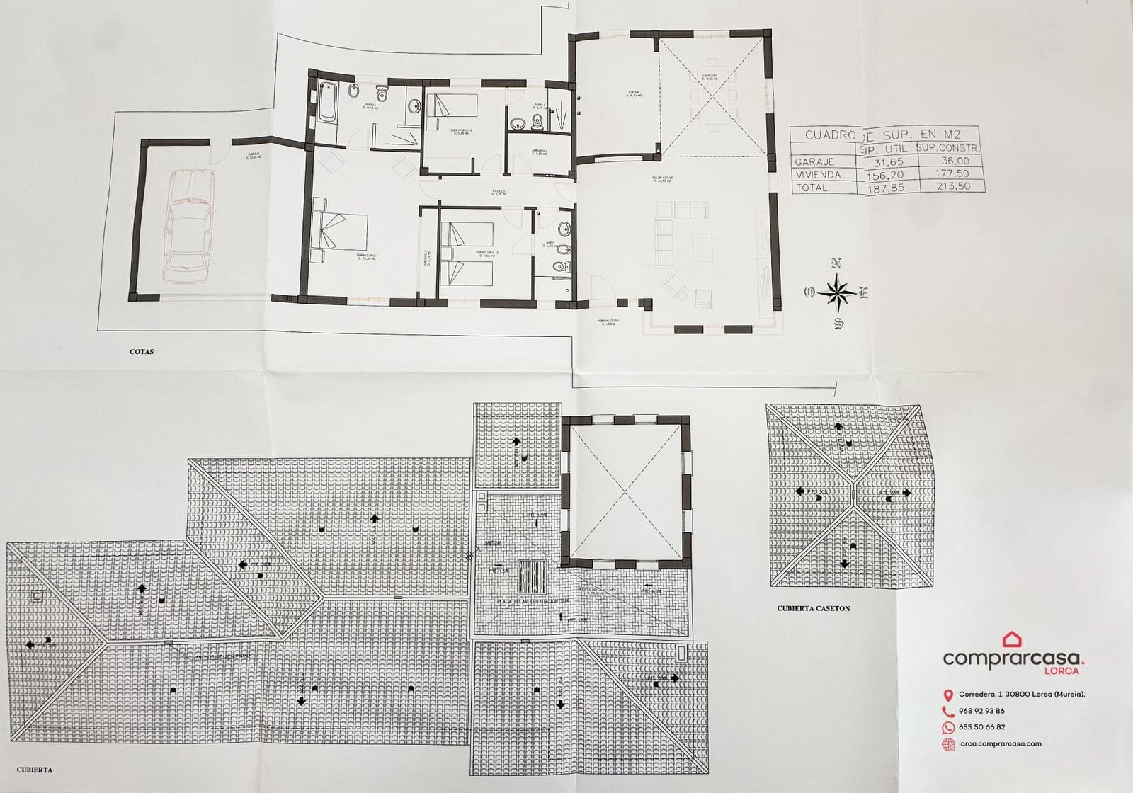 4 Zimmer Finca/Landgut zu verkaufen in Puerto Lumbreras mit Pool Garage - 399.900 € (Ref: 9726671)