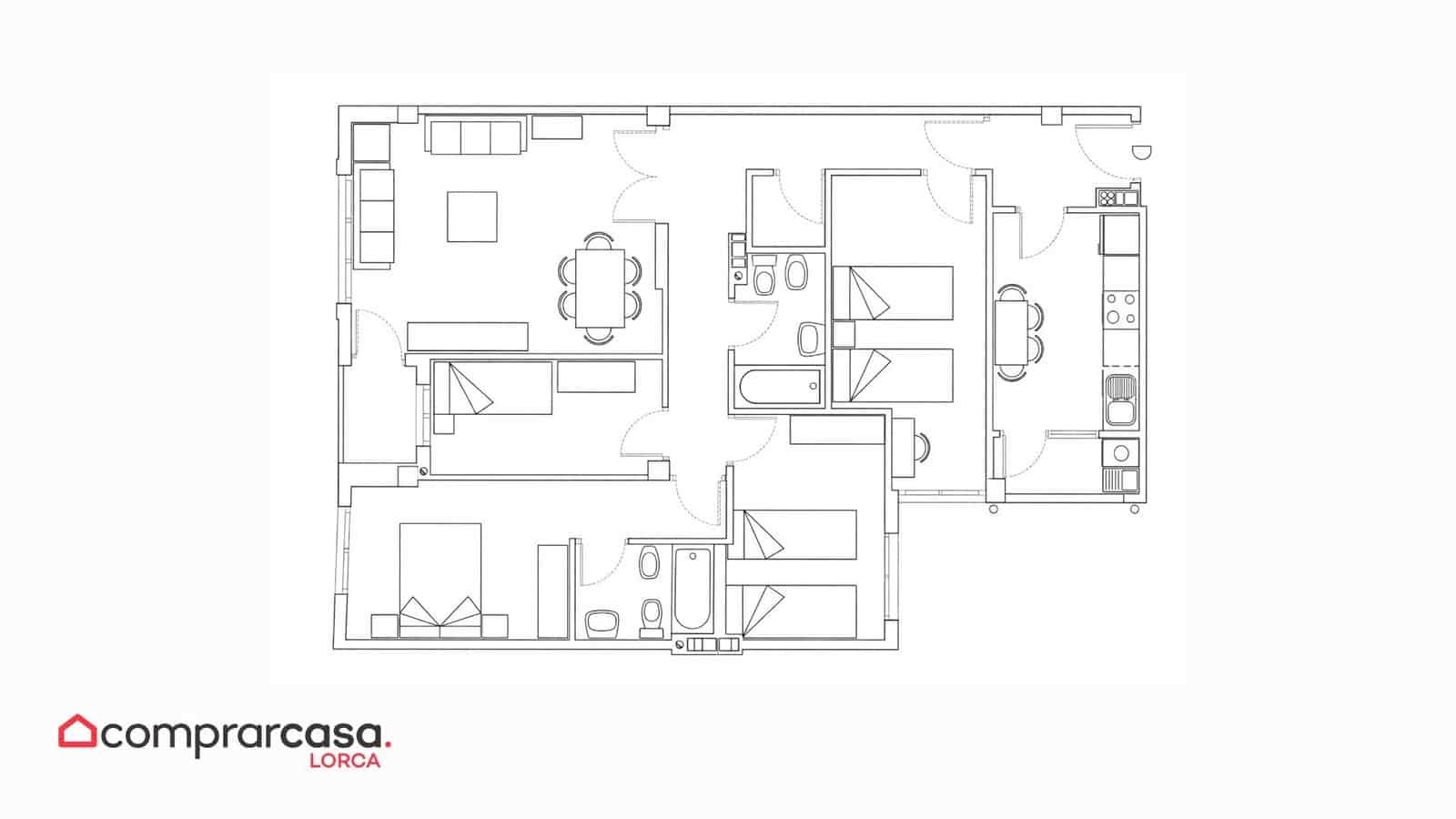 3 bedroom Finca/Country House for sale in Lorca - € 308,900 (Ref: 9846271)
