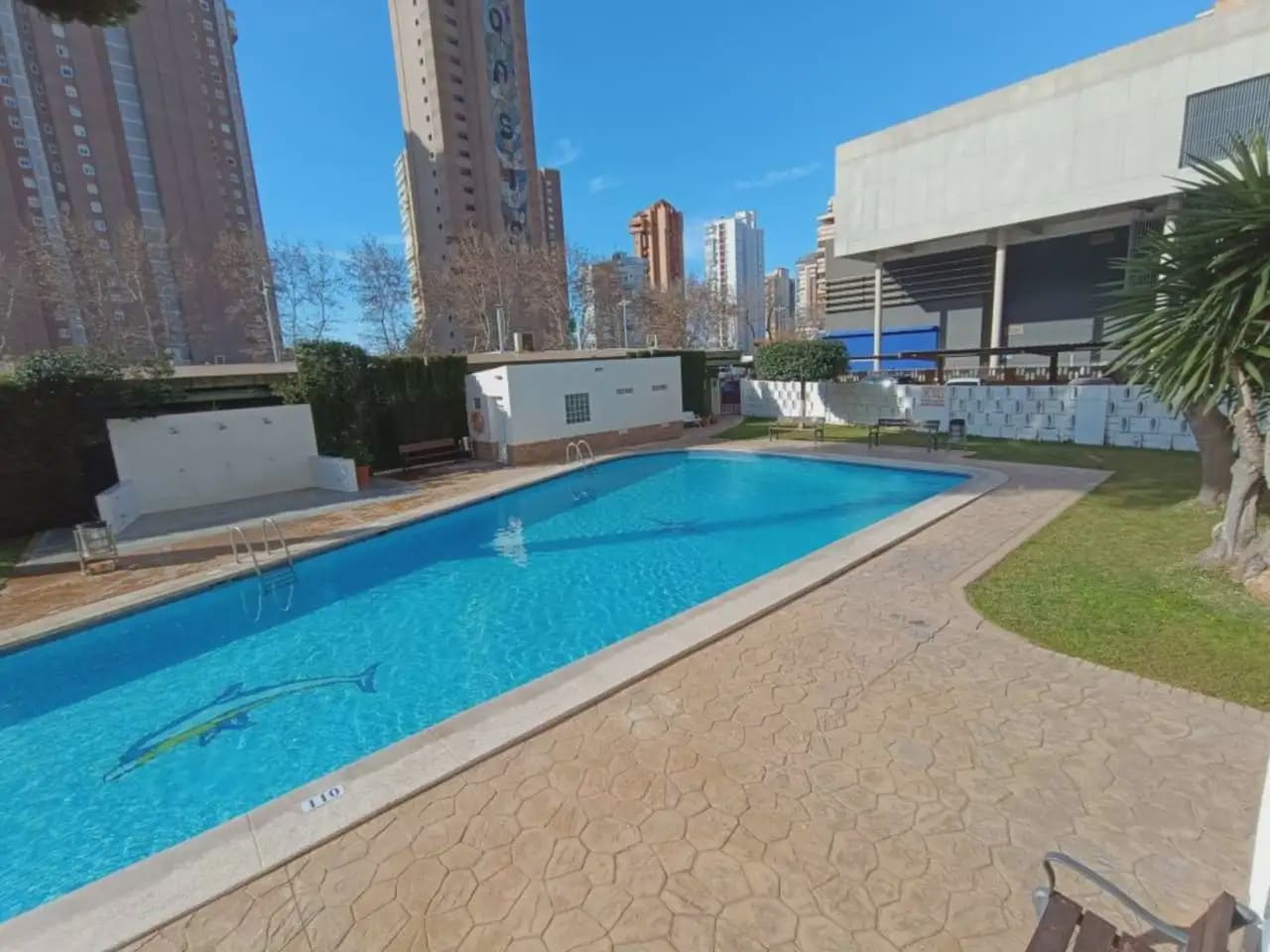 3 Zimmer Strandapartment zu verkaufen in Benidorm mit Pool Garage - 485.000 € (Ref: 10059568)
