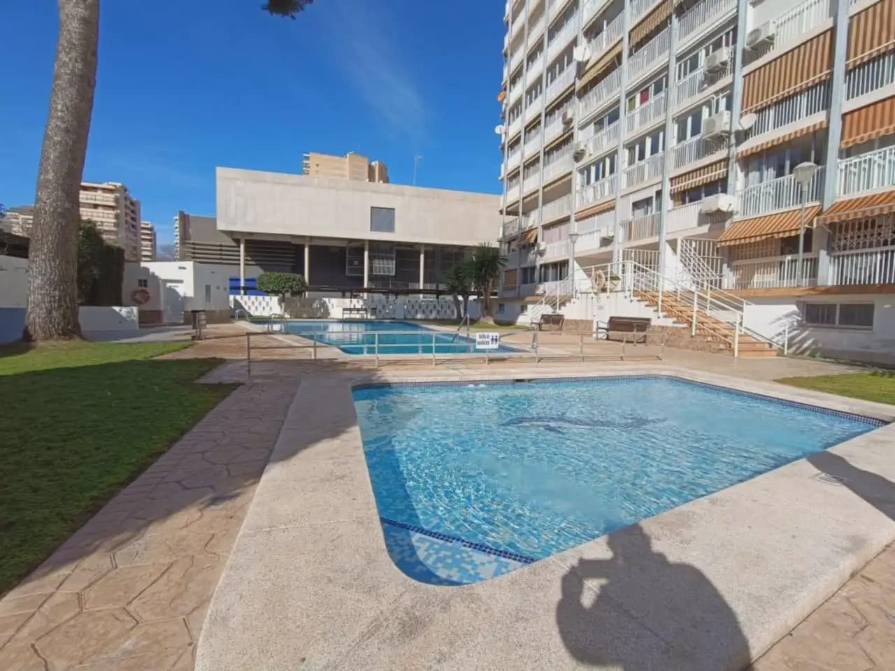 3 Zimmer Strandapartment zu verkaufen in Benidorm mit Pool Garage - 485.000 € (Ref: 10059568)
