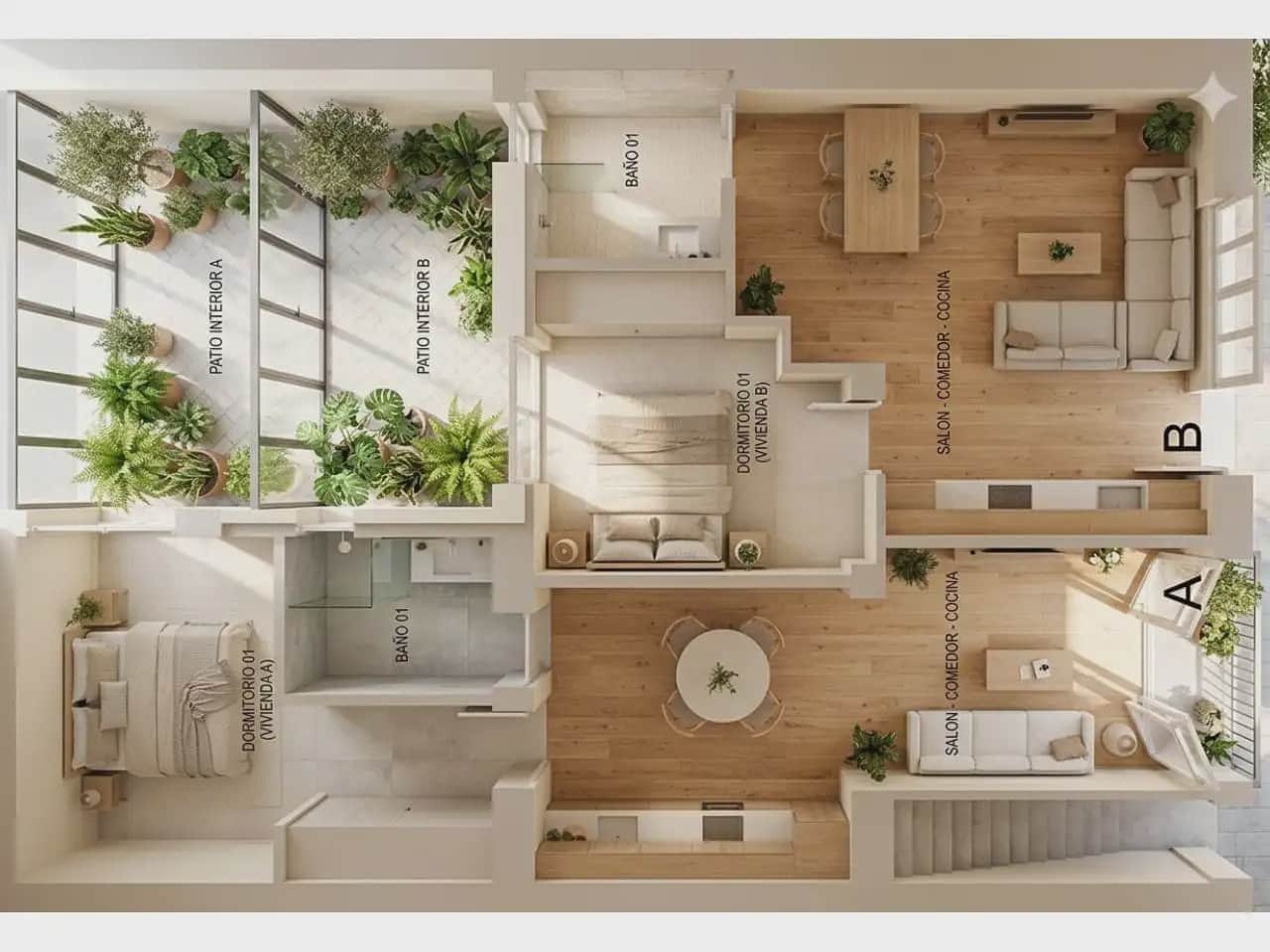 1 sovrum Studio till salu i Elda - 127 000 € (Ref: 10059595)