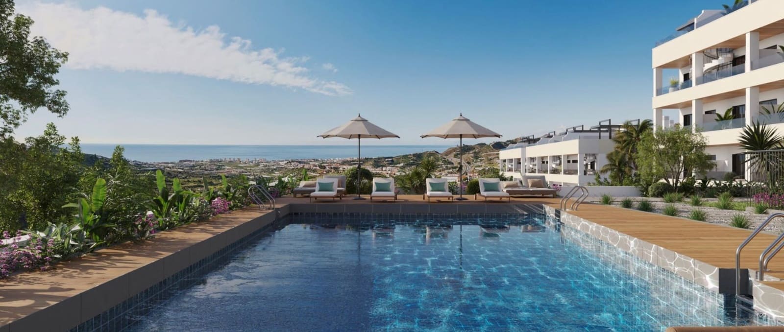 Apartamento de 2 habitaciones en Torrox en venta con piscina garaje - 295.000 € (Ref: 10168151)