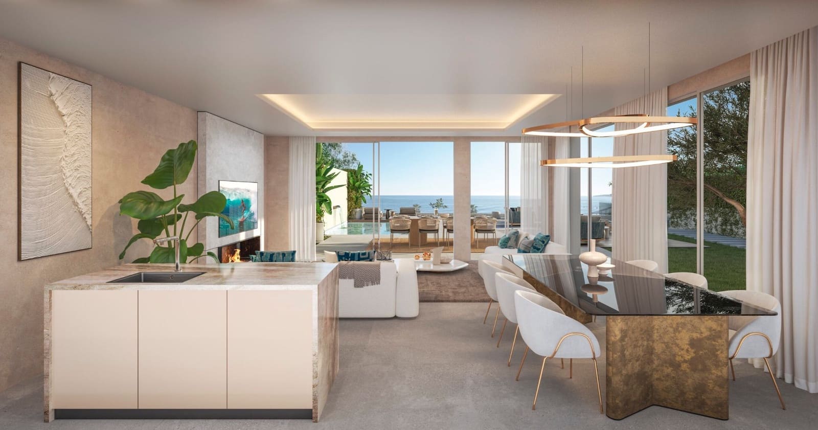 3 slaapkamer Villa te koop in Mijas Costa met zwembad - € 1.635.000 (Ref: 9197051)