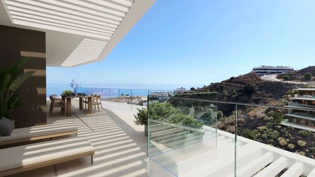 2 slaapkamer Penthouse te koop in Málaga stad met zwembad garage - € 632.000 (Ref: 9284901)