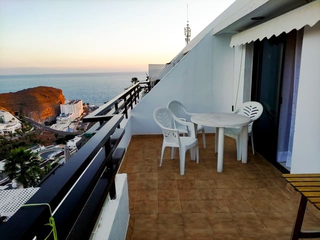 1 slaapkamer Appartement te huur in Puerto Rico, Mogán met zwembad - € 800 (Ref: 7711535)