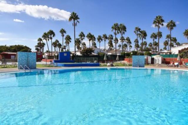 1 soveværelse Bungalow til leje i Maspalomas, San Bartolomé de Tirajana med swimmingpool - € 1.700 (Ref: 7988815)