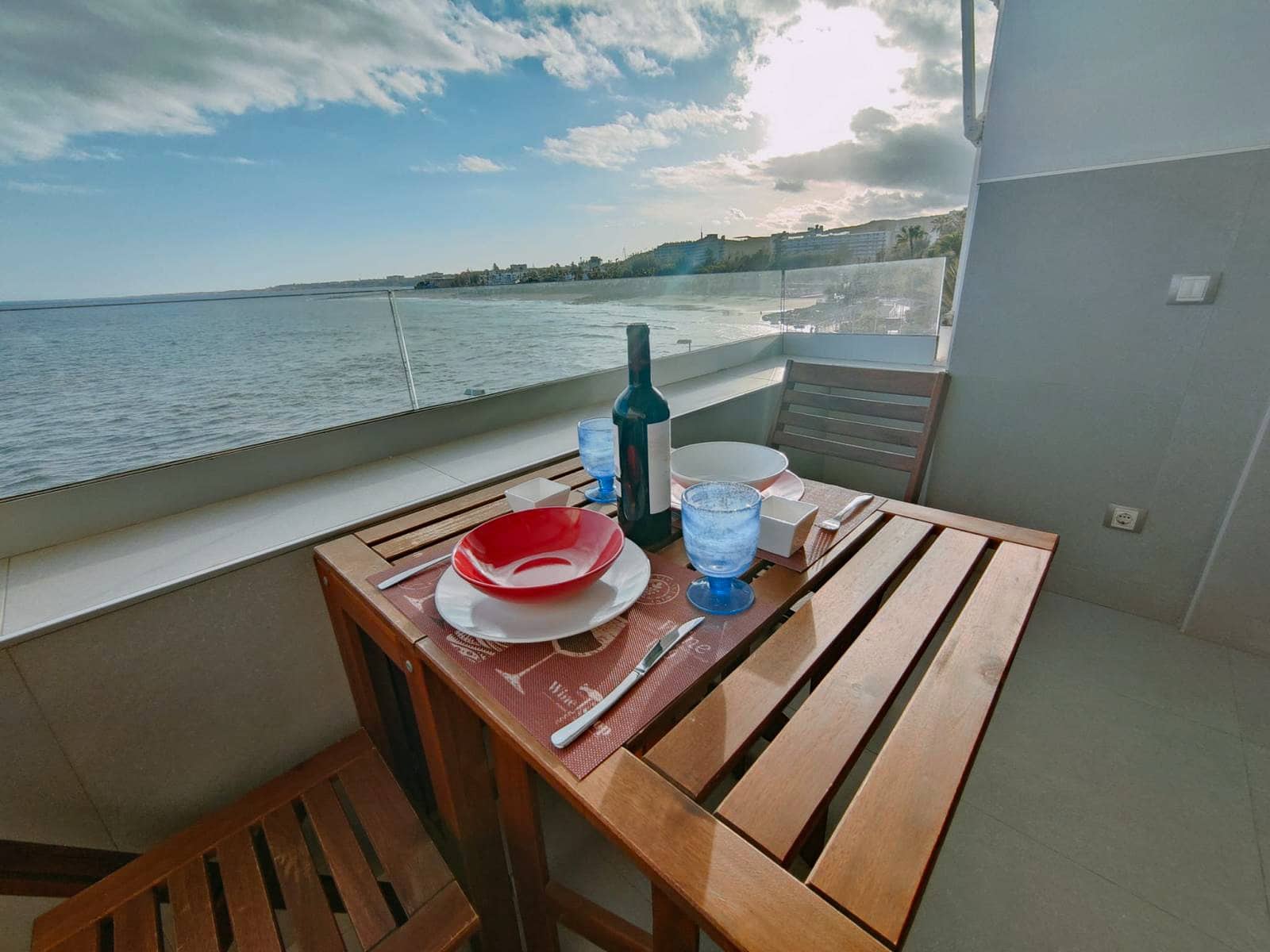 Apartamento de 1 habitación en San Agustín en alquiler con piscina - 1.175 € (Ref: 9486600)