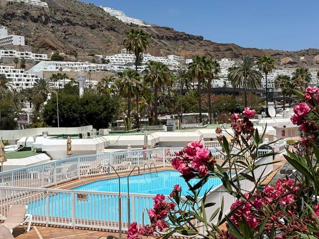 1 soverom Leilighet til leie i Puerto Rico, Mogán med svømmebasseng - € 1 300 (Ref: 9707612)