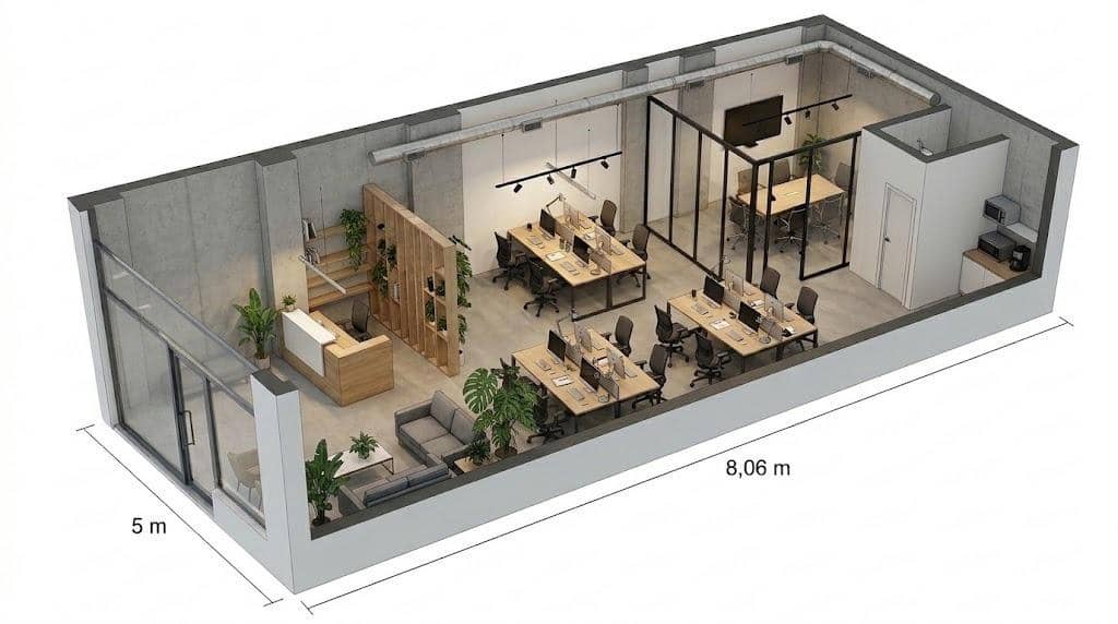 Comercial para arrendar em Dos Hermanas - 550 € (Ref: 10180736)