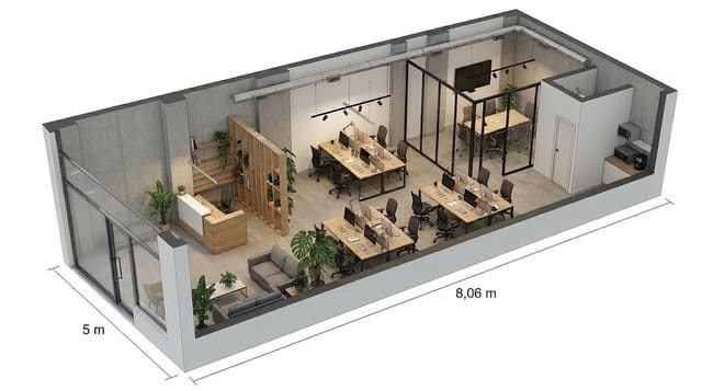 Comercial para arrendar em Dos Hermanas - 550 € (Ref: 10180736)
