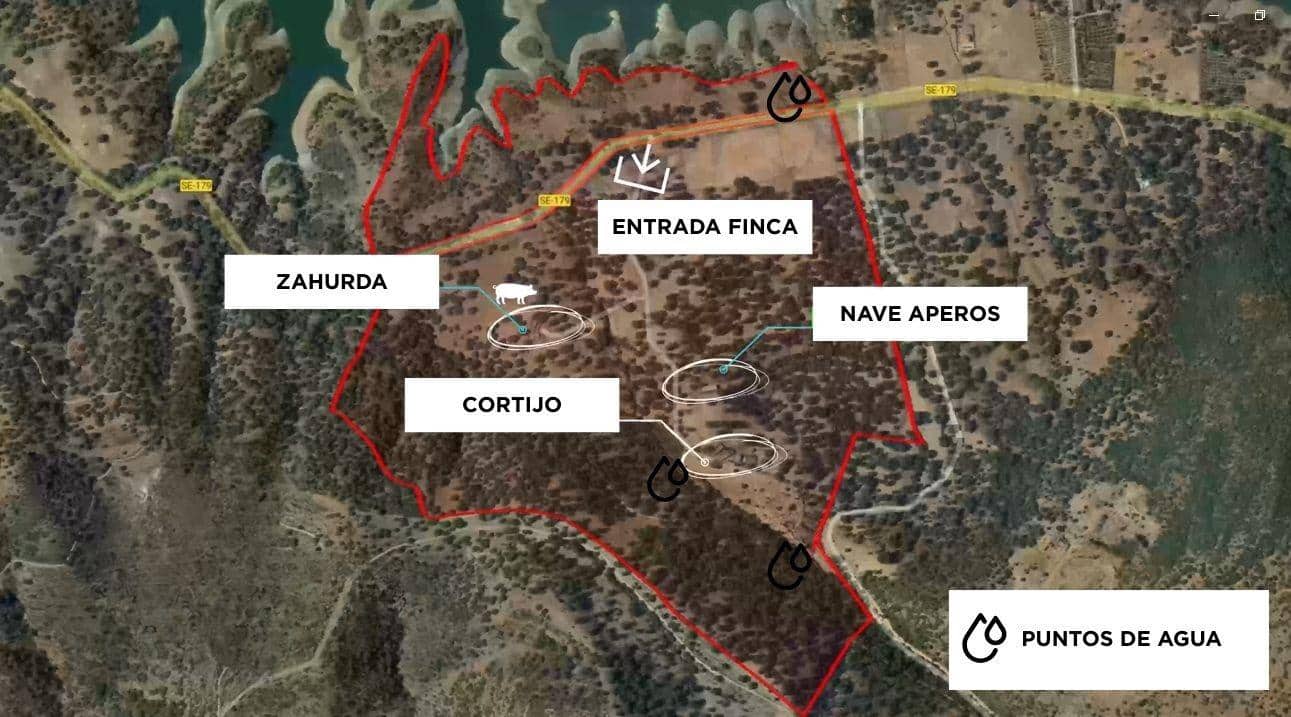 Ubebygd land til salgs i Cazalla de la Sierra - € 695 000 (Ref: 9282301)