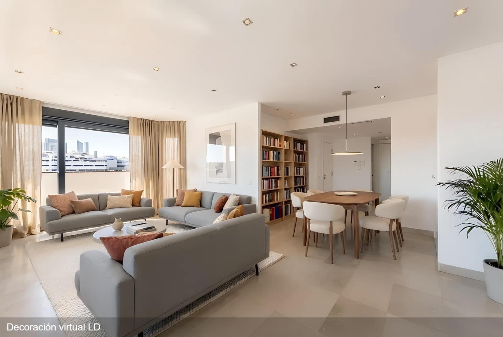 4 chambre Penthouse à vendre à Madrid ville avec piscine garage - 1 500 000 € (Ref: 9784988)