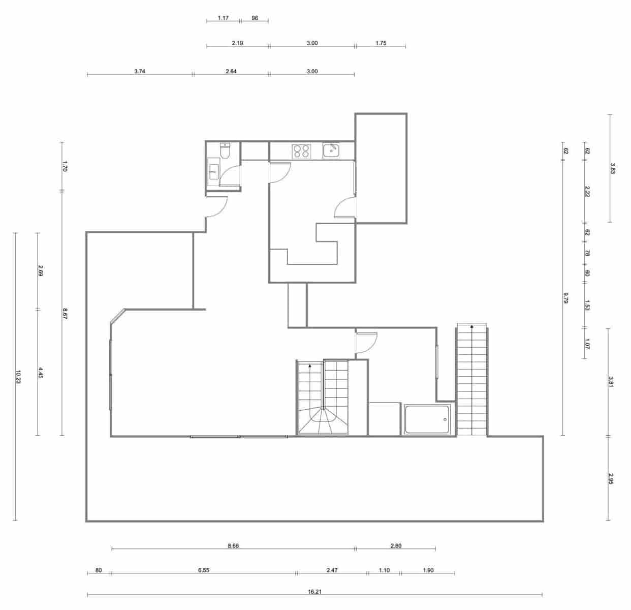 4 chambre Penthouse à vendre à Madrid ville avec piscine garage - 1 500 000 € (Ref: 9784988)