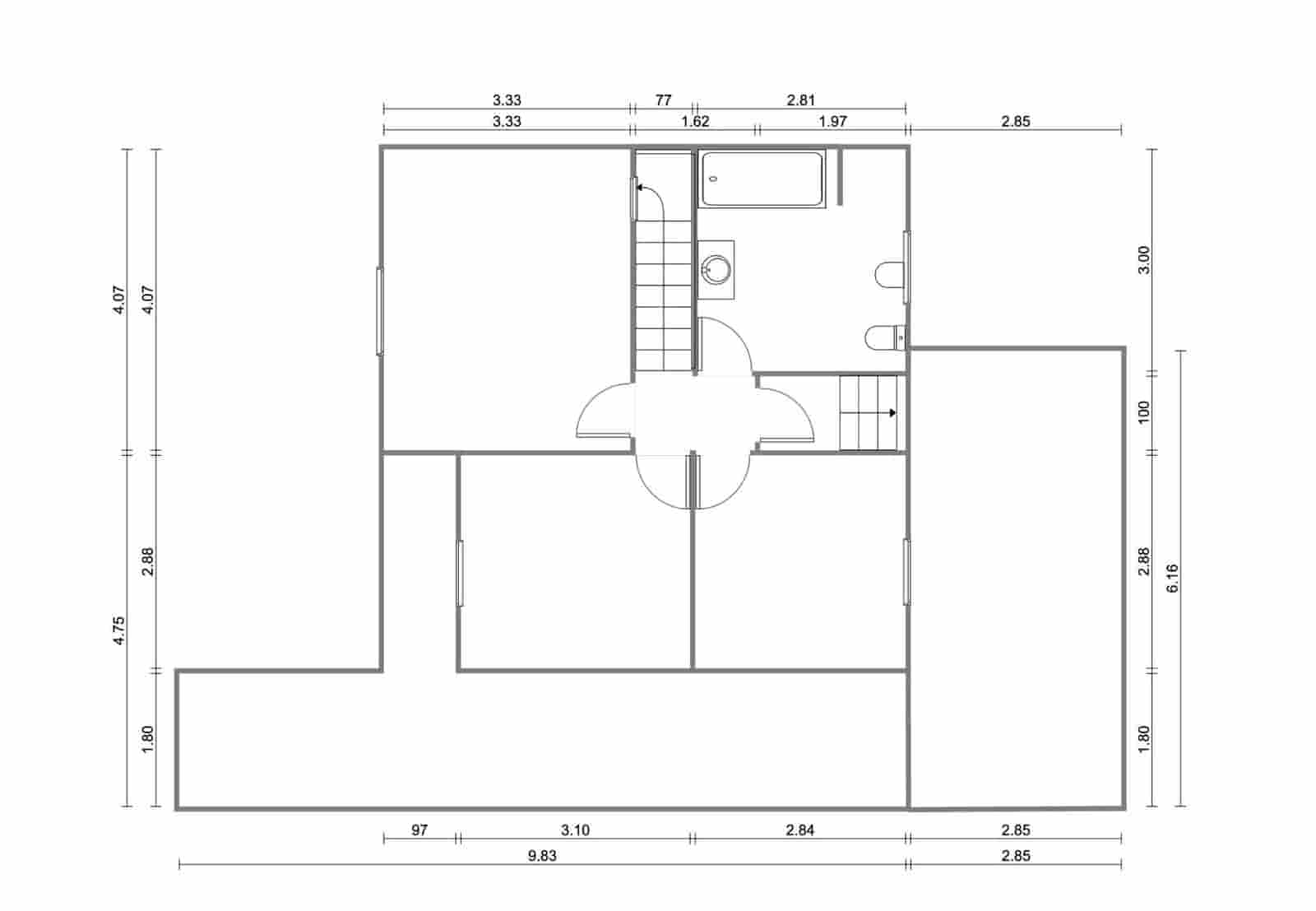 3 Zimmer Reihenhaus zu verkaufen in Camas - 220.000 € (Ref: 9804403)