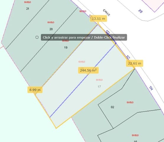 Solar/Parcela en Villanueva del Río y Minas en venta - 40.000 € (Ref: 9812243)