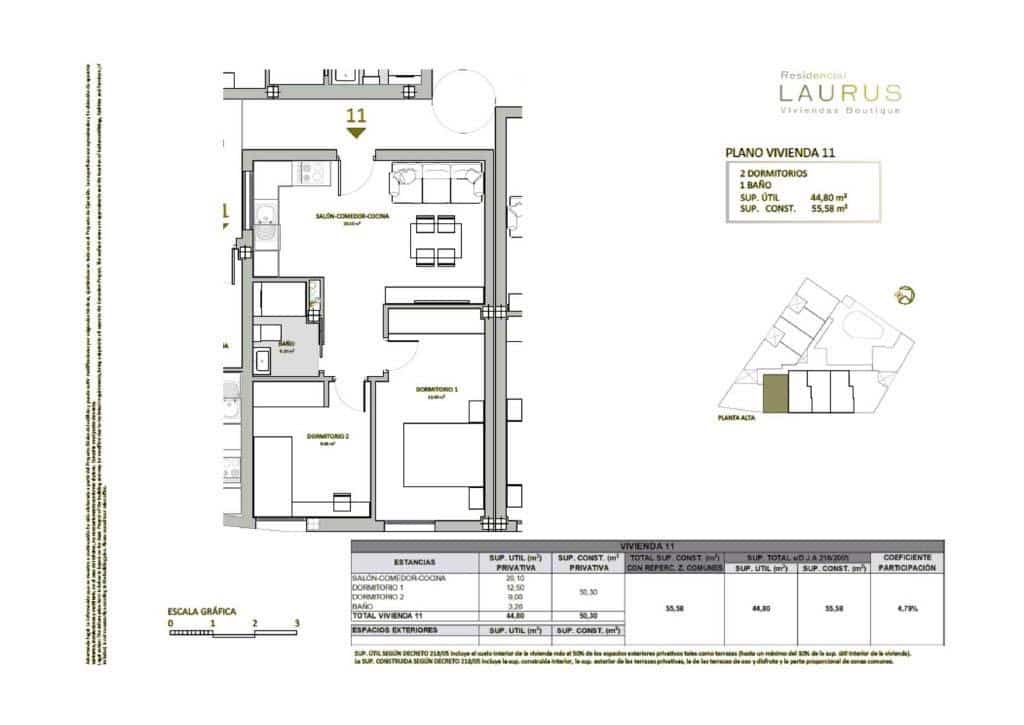 2 soveværelse Lejlighed til salg i Espartinas med swimmingpool garage - € 171.000 (Ref: 9975531)