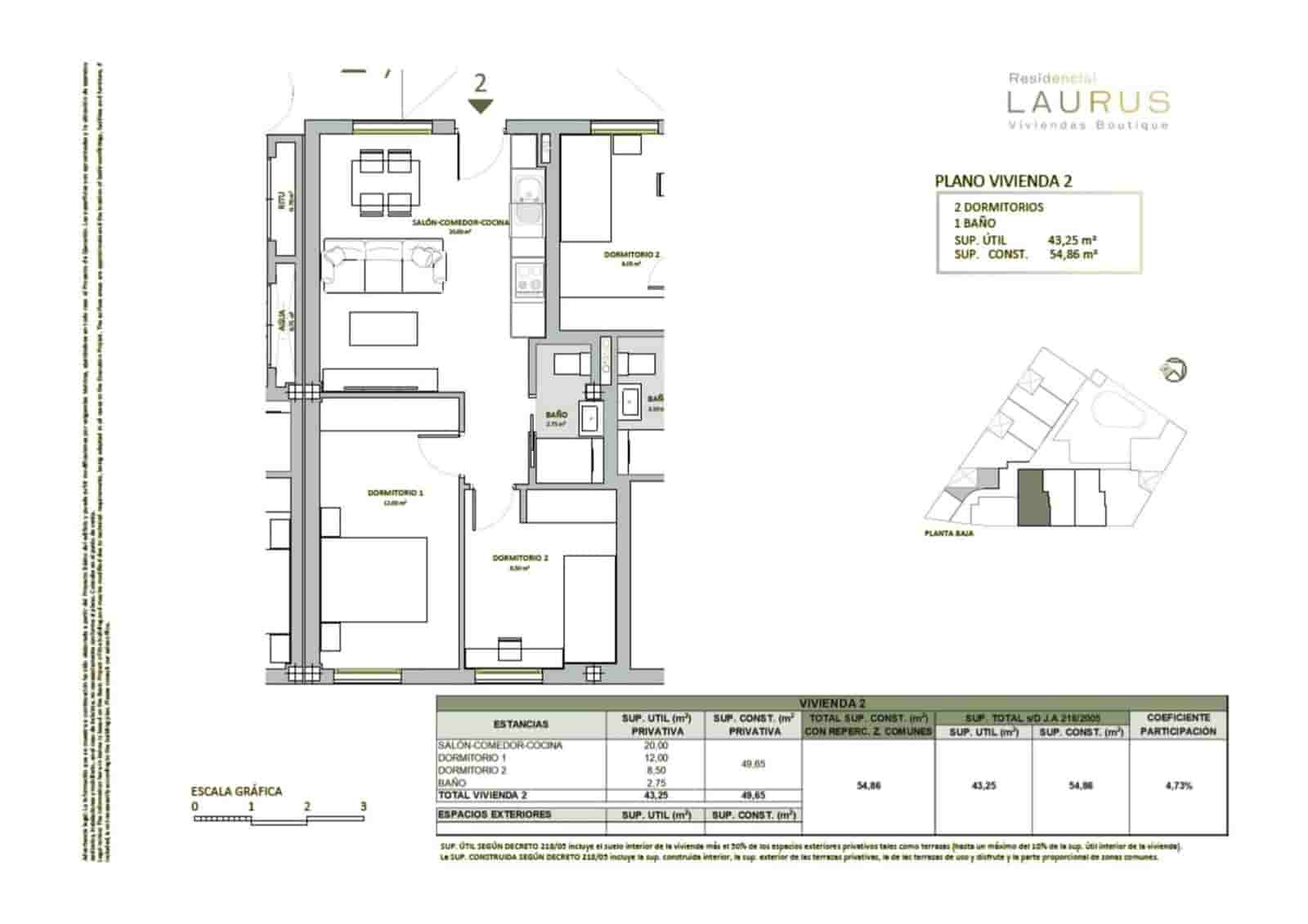 2 sypialnia Mieszkanie na sprzedaż w Espartinas z basenem garażem - 175 000 € (Ref: 9975531)