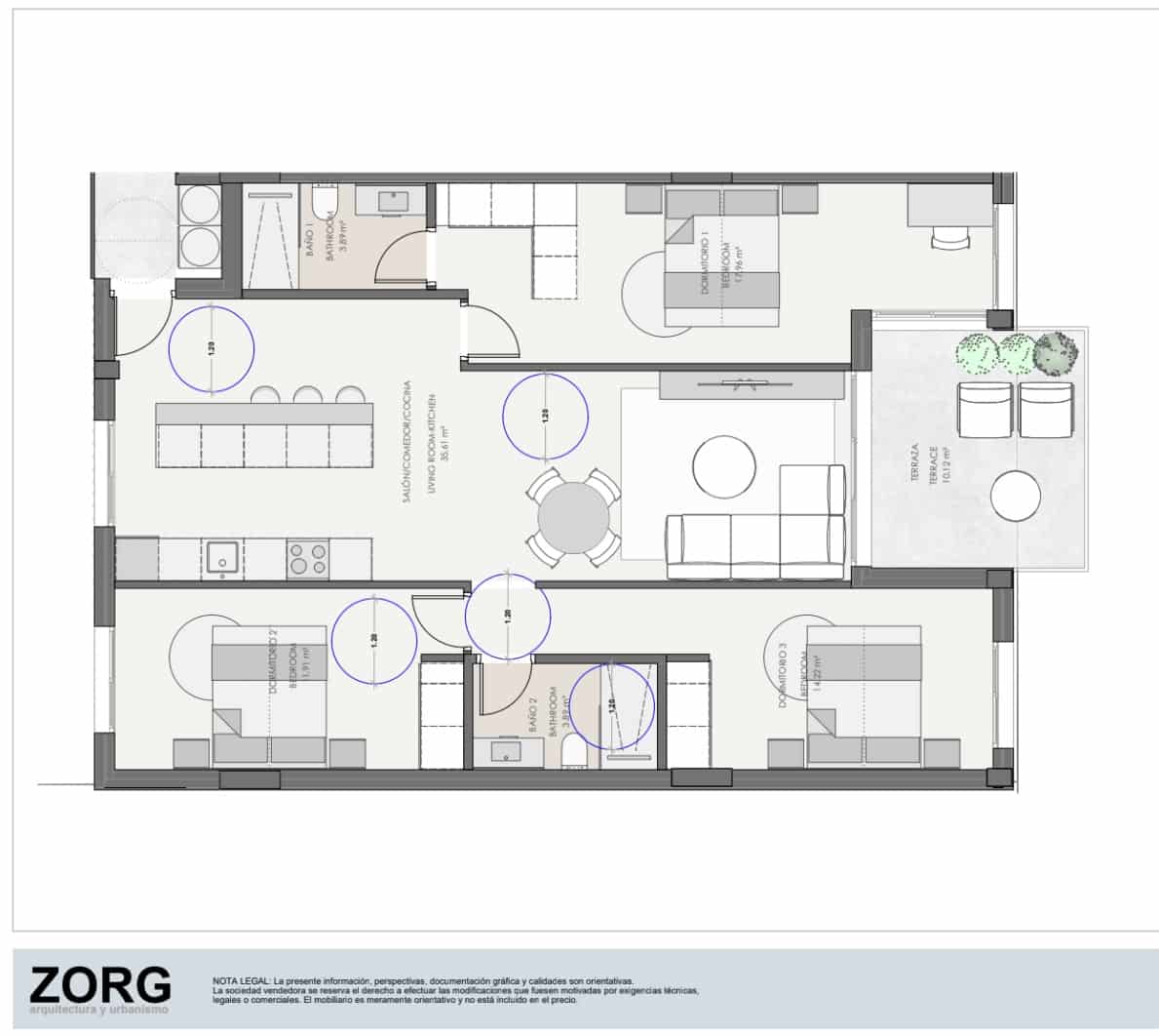 2 Zimmer Apartment zu verkaufen in El Algar mit Pool Garage - 218.999 € (Ref: 9521640)