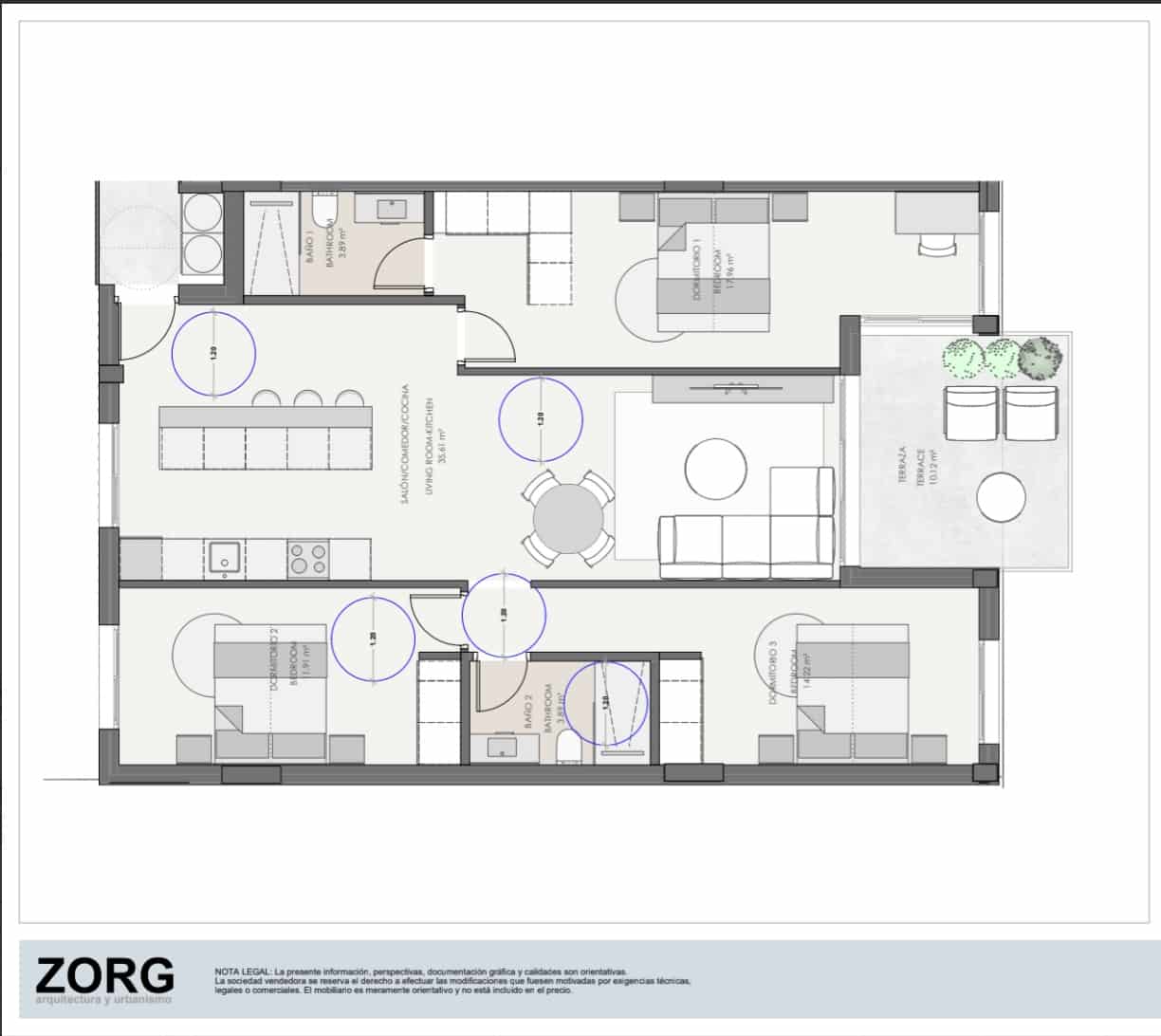 3 bedroom Apartment for sale in El Algar with pool garage - € 249,000 (Ref: 9521737)