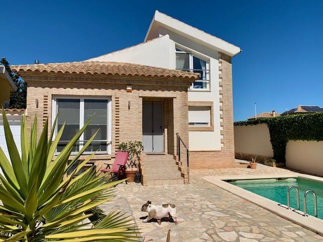 2 chambre Villa/Maison à vendre à Las Lomas de Rame - Bahía Bella, Los Alcázares avec piscine garage - 289 000 € (Ref: 9645767)