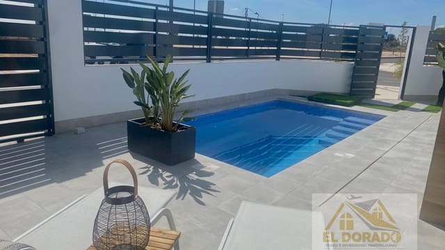 Chalet de 3 habitaciones en Roldan, Torre-Pacheco en venta con piscina garaje - 368.500 € (Ref: 7412261)
