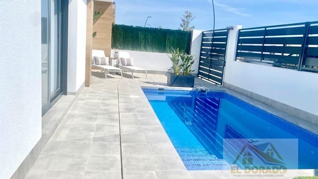 Chalet de 3 habitaciones en Roldan, Torre-Pacheco en venta con piscina garaje - 368.500 € (Ref: 7412261)
