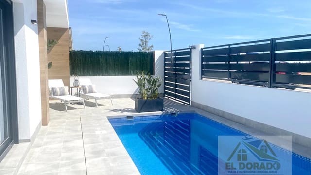 Chalet de 3 habitaciones en Roldan, Torre-Pacheco en venta con piscina garaje - 368.500 € (Ref: 7412261)