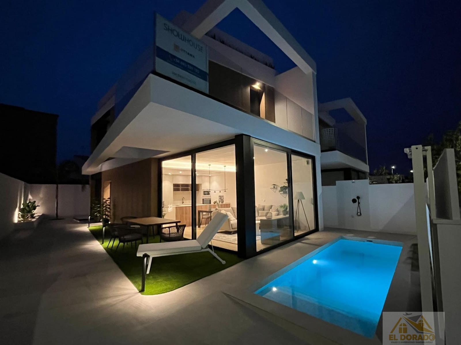 3 soverom Villa til salgs i Torre de la Horadada med svømmebasseng - € 749 000 (Ref: 8840624)