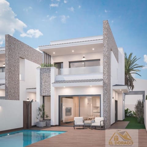 3 soverom Villa til salgs i San Pedro del Pinatar ciudad, San Pedro del Pinatar med svømmebasseng garasje - € 479 900 (Ref: 9491180)