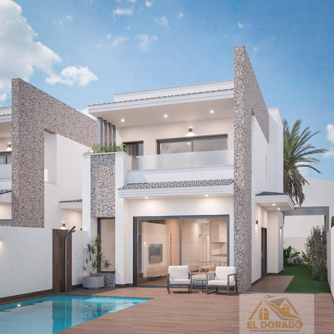 3 sypialnia Willa na sprzedaż w San Pedro del Pinatar z basenem garażem - 479 900 € (Ref: 9491180)