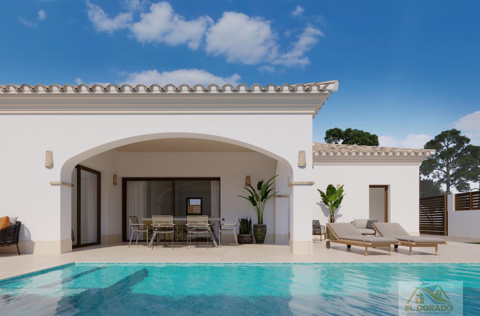 3 soverom Villa til salgs i San Pedro del Pinatar med svømmebasseng garasje - € 819 950 (Ref: 9833990)