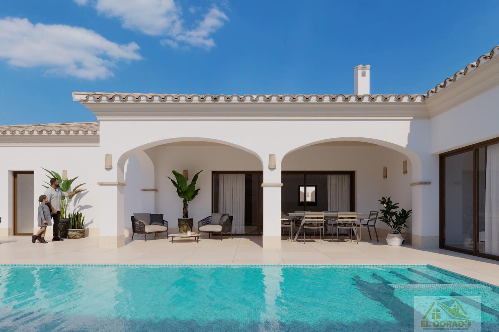 3 soverom Villa til salgs i San Pedro del Pinatar med svømmebasseng garasje - € 819 950 (Ref: 9833990)